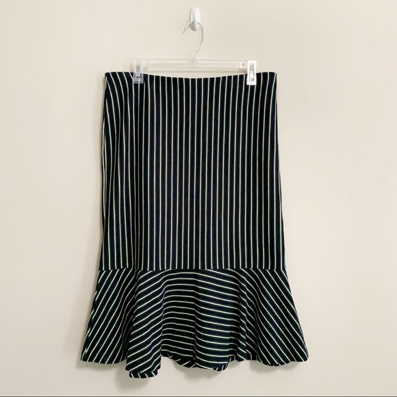 Ann Taylor Dresses & Skirts - Blue and White Striped Women's Skirt